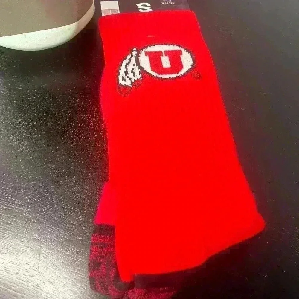 Strideline Utah UTE Fottball NCAA Full Knit Unisex Socks
